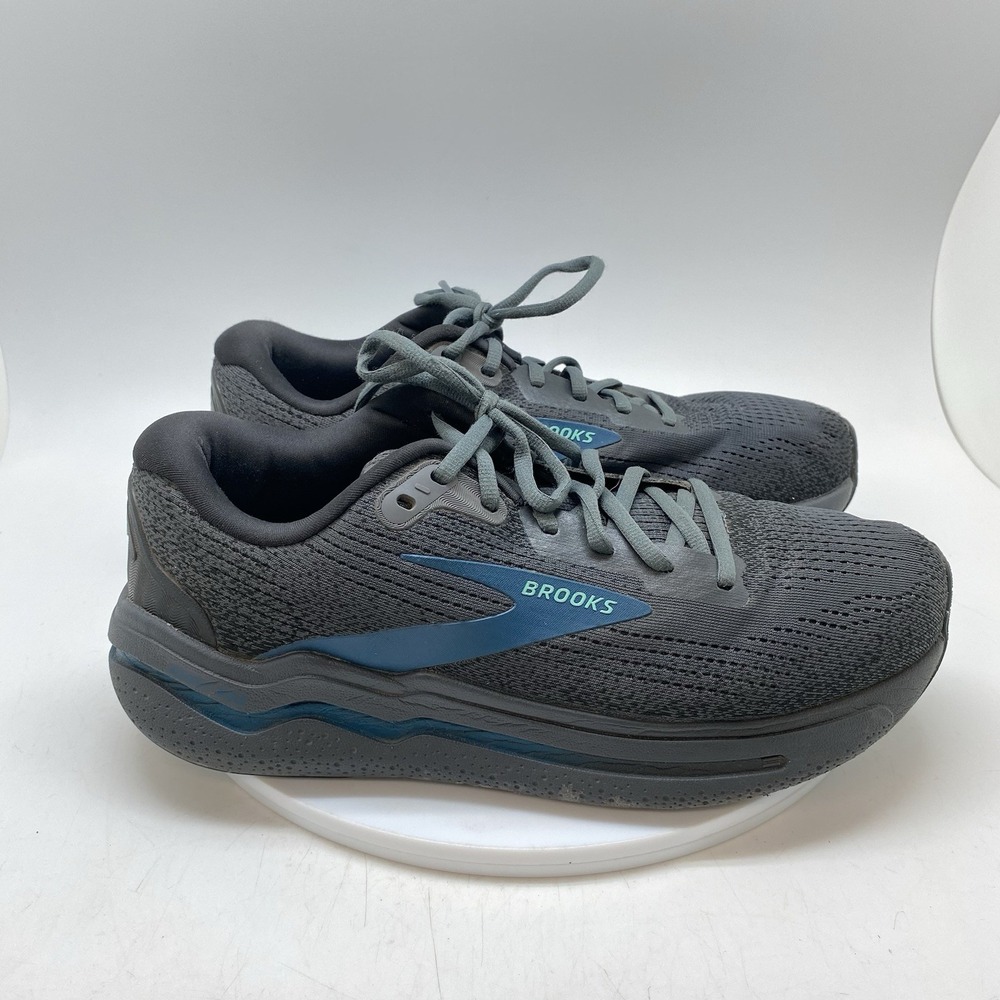 Brooks Sneakers Mens 9.5 2E Ghost Max 2 1104312E081 Black Running Athletic Shoes